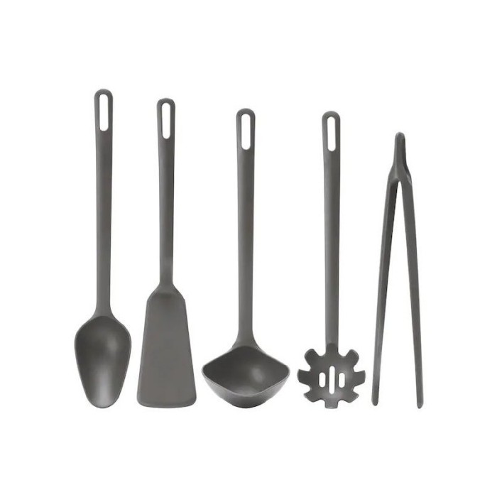 kitchenware/miscellaneous-kitchenware/ikea-fullandad-5-piece-kitchen-utensils-gray