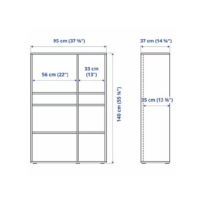 living/shelving-systems/ikea-vihals-shelving-unit-with-6-shelves-white-95x37x140cm