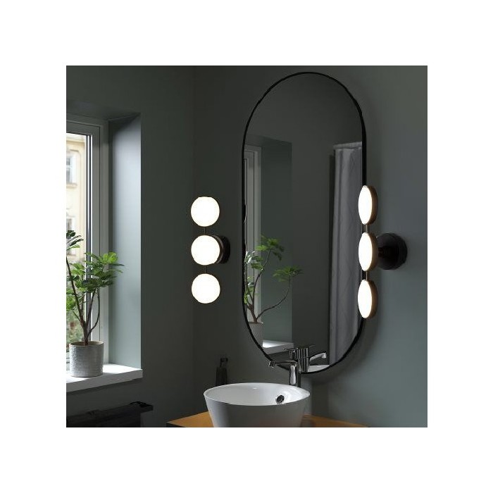 lighting/bathroom-lighting/ikea-kabomba-wall-light-led-dimmable-mattblack47x14cm