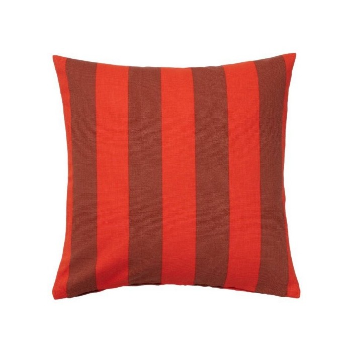home-decor/cushions/ikea-hildamaria-cushion-cover-orange-brownstriped-50x50