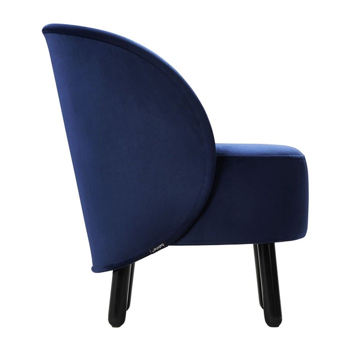 habitat-bold-armchair-velour-navy-blue | designer-armchairs | sofas | The Atrium