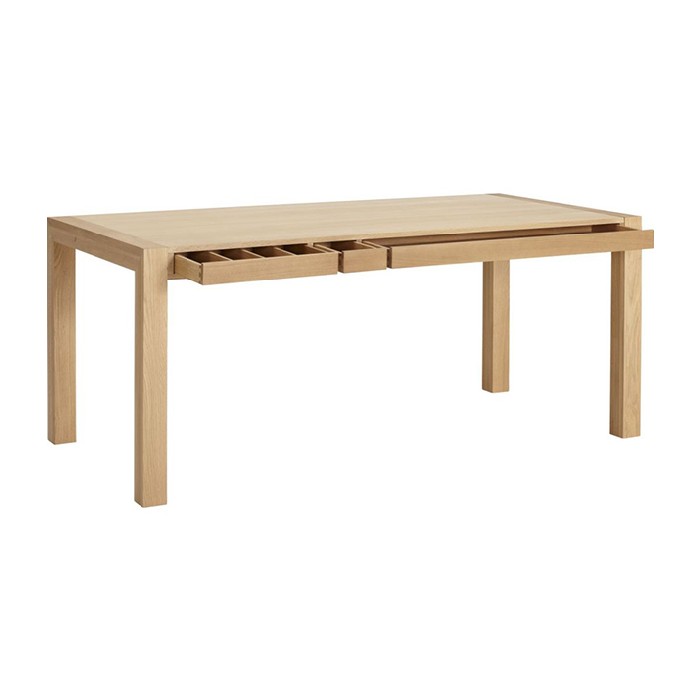 habitathannaiioakdiningtable diningtables dining The Atrium