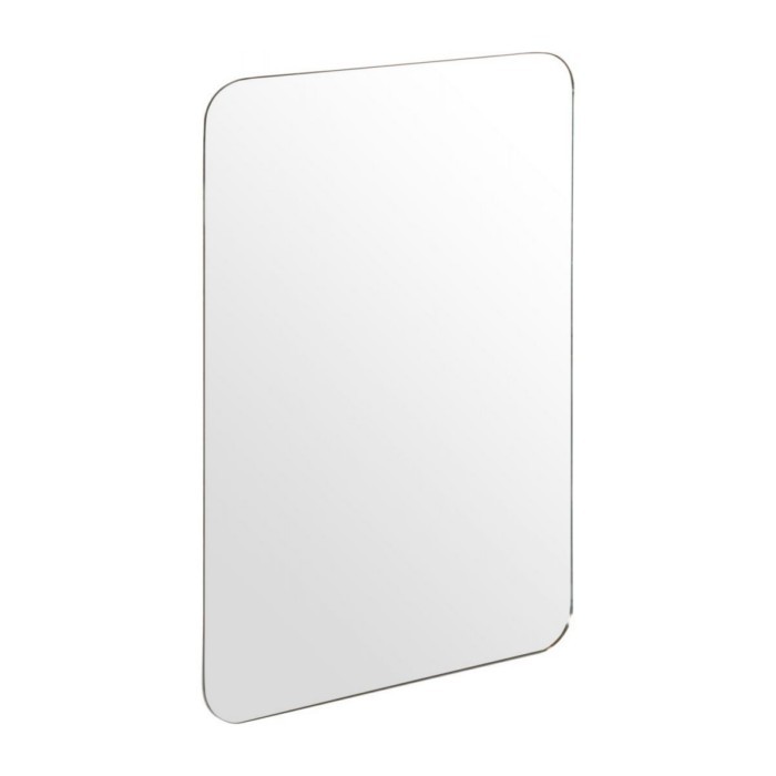habitatgaprectangularmiroirstainlesssteel20cm mirrors home