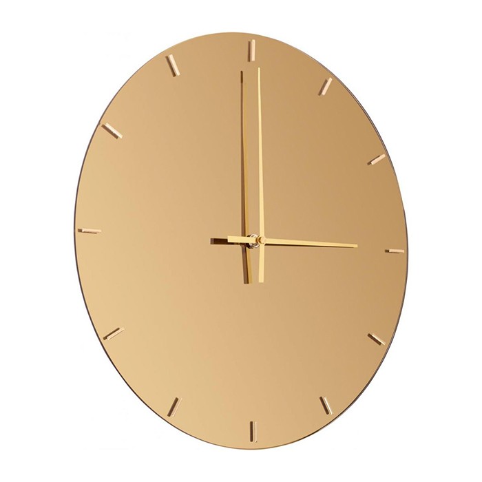 habitatnatachagoldglasswallclock clocks homedecor The Atrium