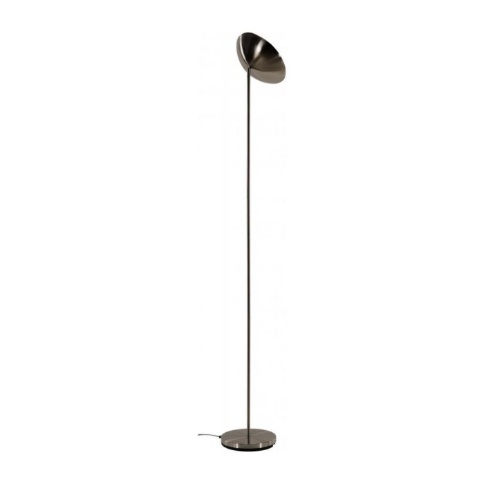 salehabitatdukebrushedsteelledfloorlamp180cmsilver floor