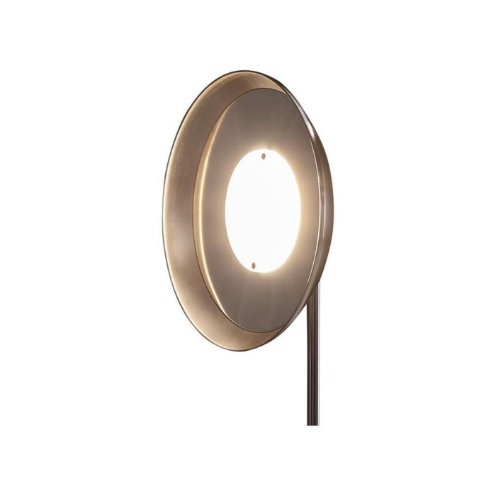 salehabitatdukebrushedsteelledfloorlamp180cmsilver floor