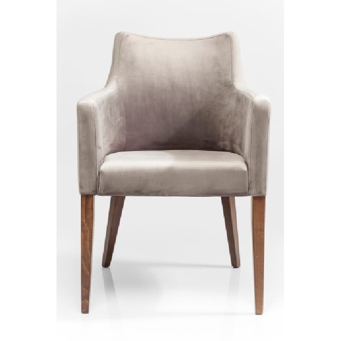 dining/dining-chairs/kare-chair-with-armrest-mode-velvet-grey