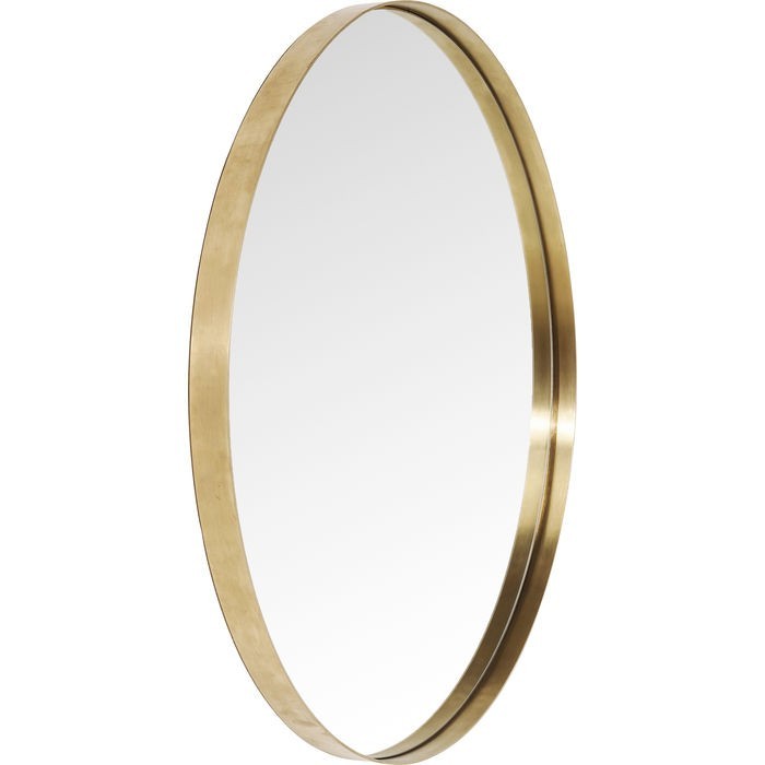 Kare Mirror Curve Round Brass Mirrors Home Decor The Atrium
