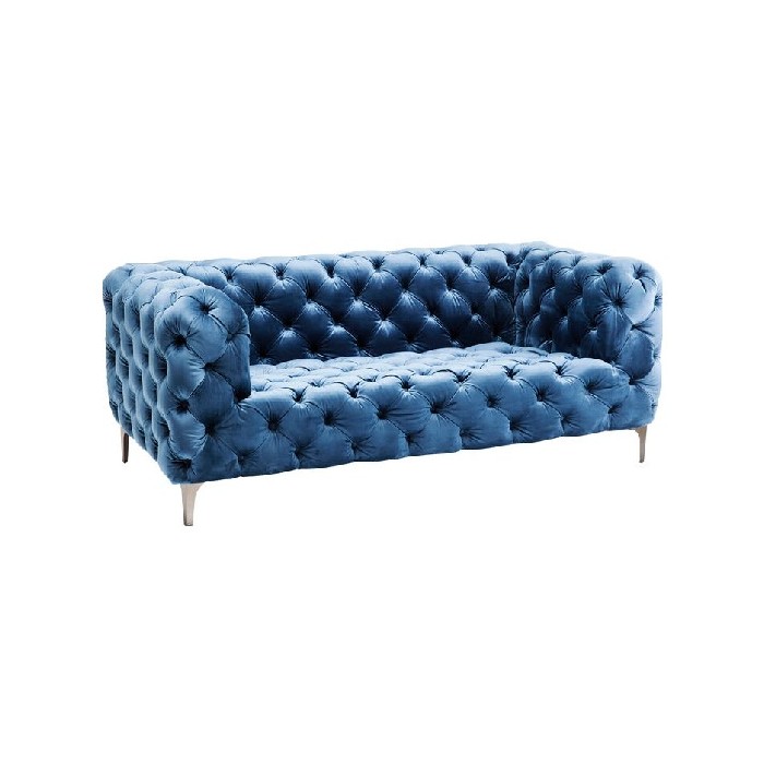 sofas/fabric-sofas/kare-sofa-look-2-seater-velvet-blue
