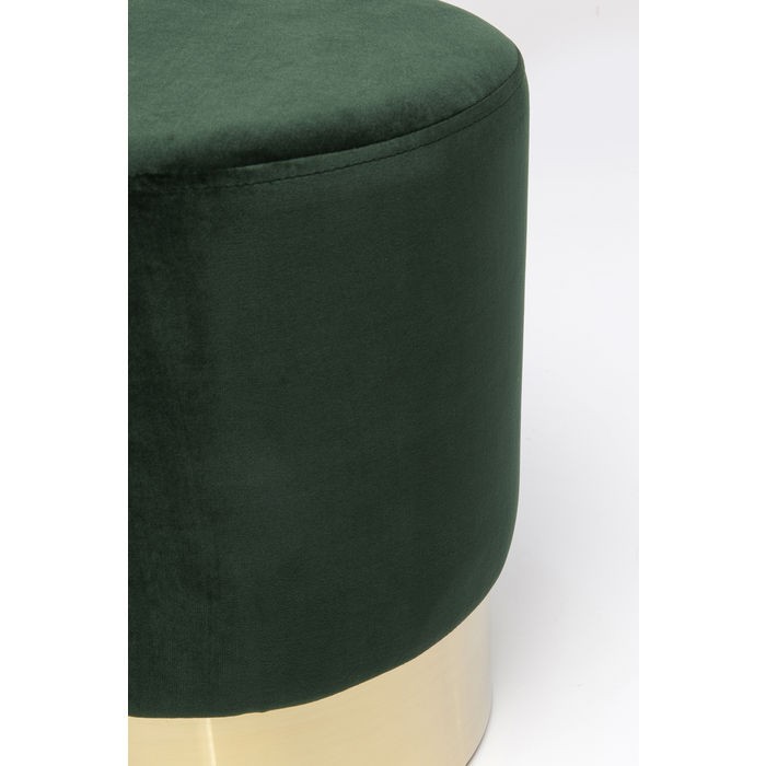 living/seating-accents/kare-stool-cherry-dark-green-brass-ø35cm