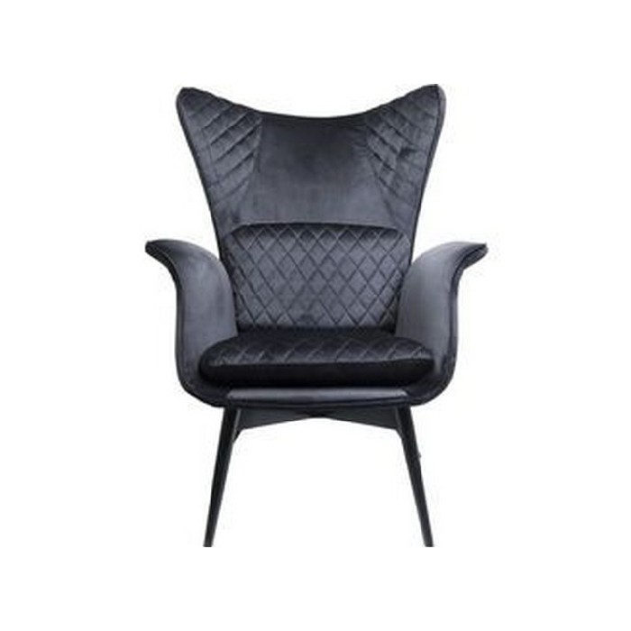sofas/designer-armchairs/kare-armchair-tudor-velvet-black