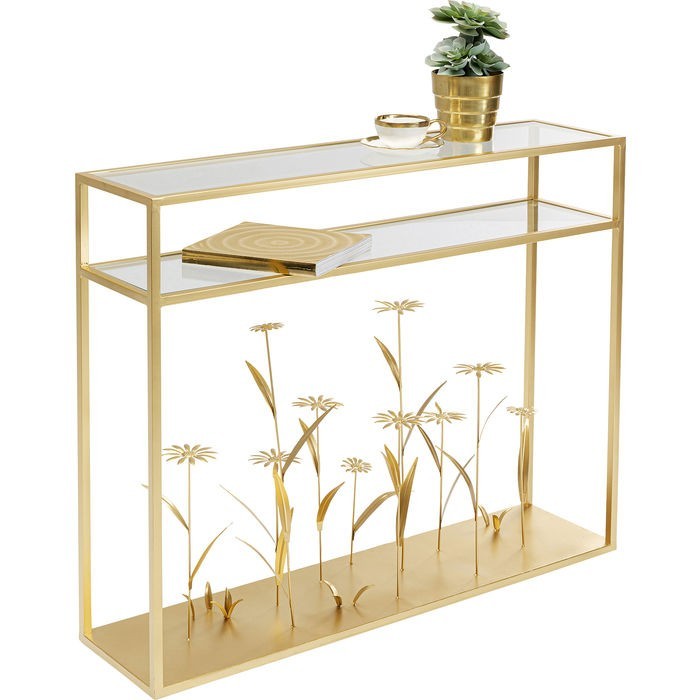 living/console-tables/kare-console-flower-meadow-gold-100