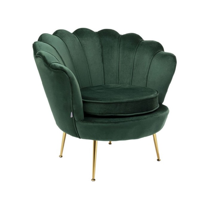 sofas/designer-armchairs/kare-armchair-water-lily-gold-dark-green