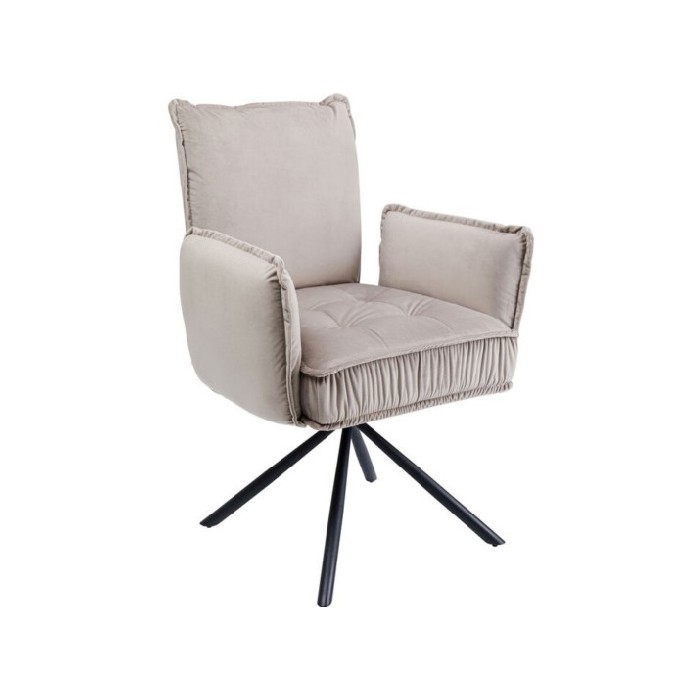 sofas/designer-armchairs/kare-chair-with-armrest-chelsea-grey