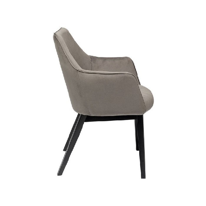 sofas/designer-armchairs/kare-chair-with-armrest-modino-velvet-grey