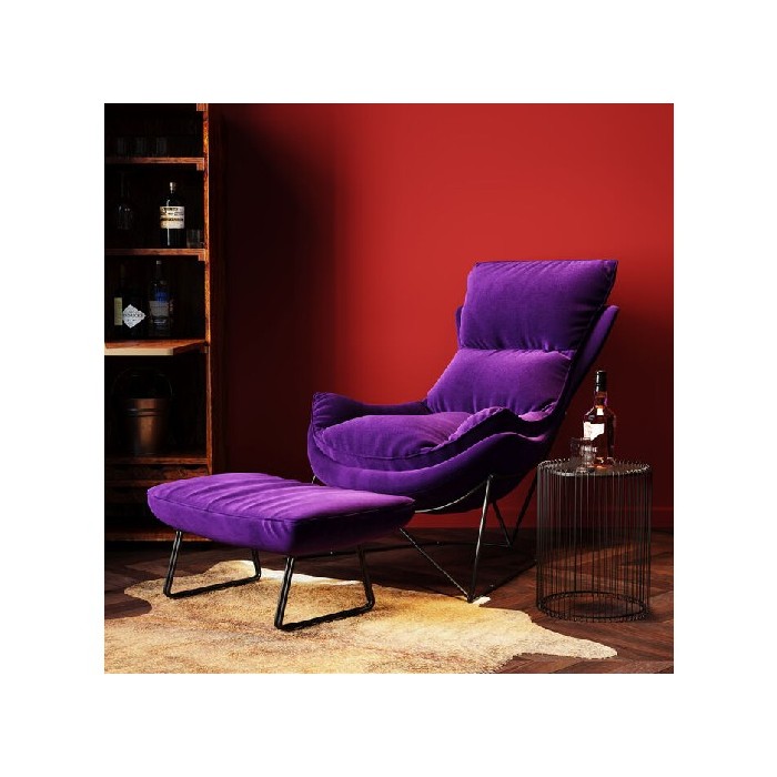 sofas/designer-armchairs/kare-armchair-with-stool-snuggle-purple-2part