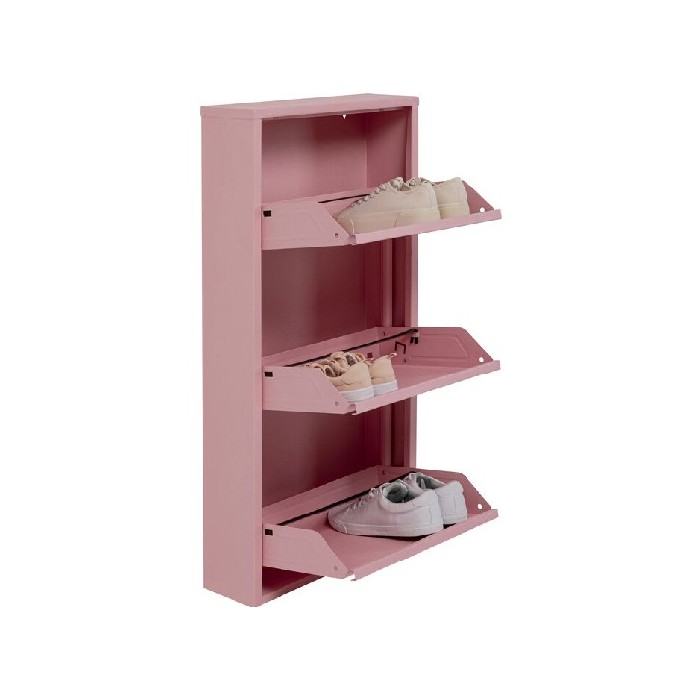 household-goods/shoe-racks-cabinets/kare-shoe-container-caruso-3-rose