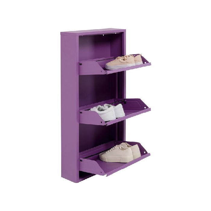 household-goods/shoe-racks-cabinets/kare-shoe-container-caruso-3-purple