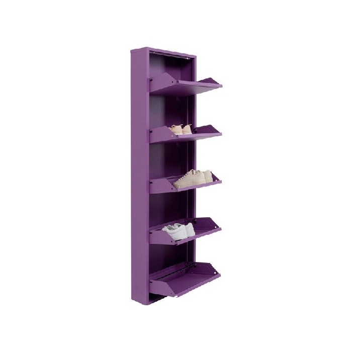 household-goods/shoe-racks-cabinets/kare-shoe-container-caruso-5-purple