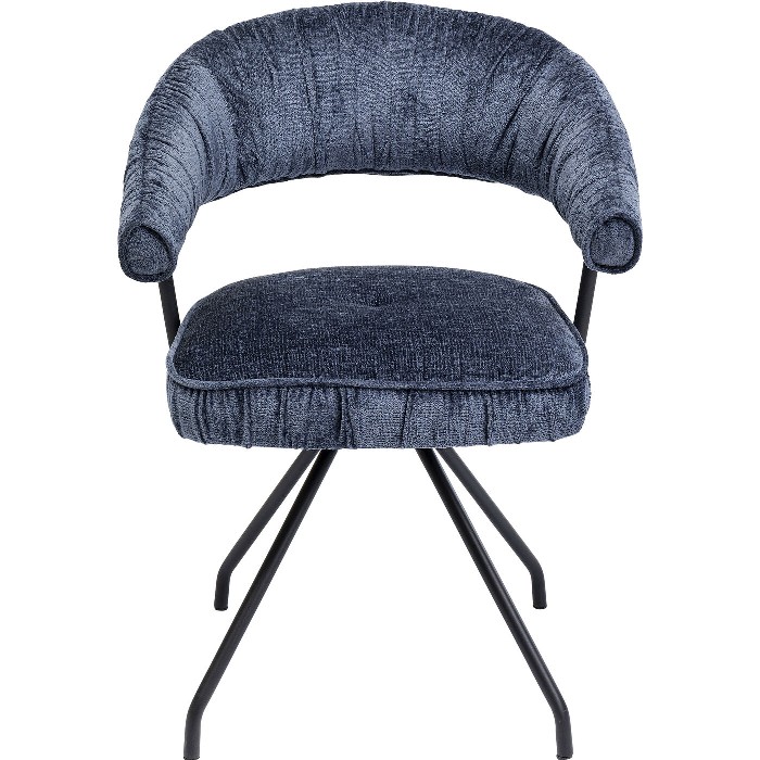 Kare Swivel Chair Arabella Blue Dining Chairs Dining - The Atrium