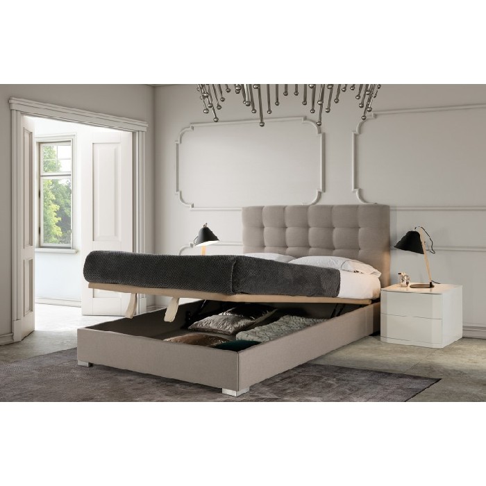 Belen Storage Divan 160X200 Sav Taupe Storage Beds Bedrooms The Atrium