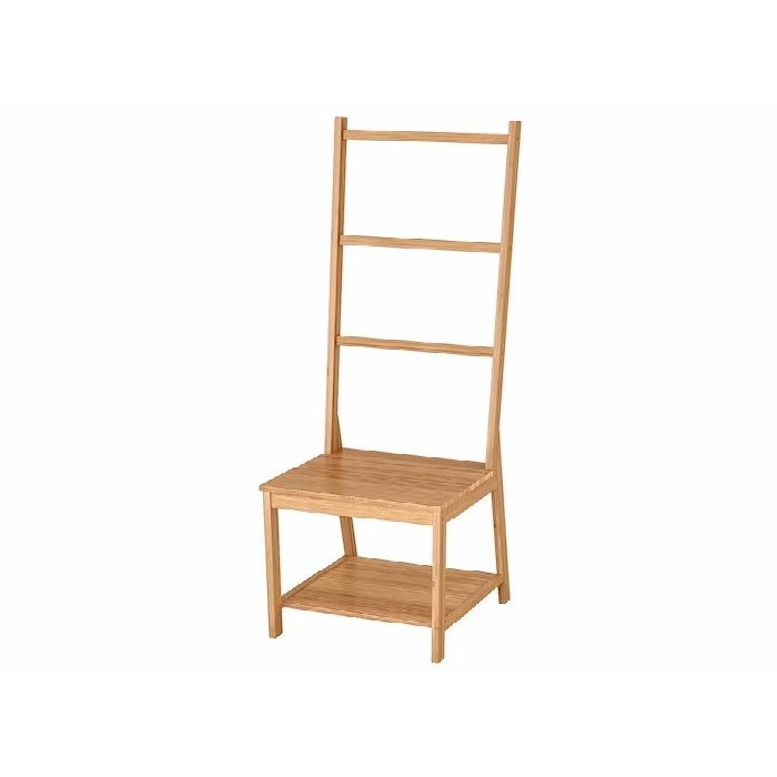 bathrooms/bathroom-storage-shelving/ikea-ragrund-chair-with-towel-rail-bamboo