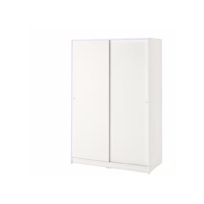 bedrooms/individual-pieces/ikea-kleppstad-wardrobe-with-sliding-doors-white-117x176-cm
