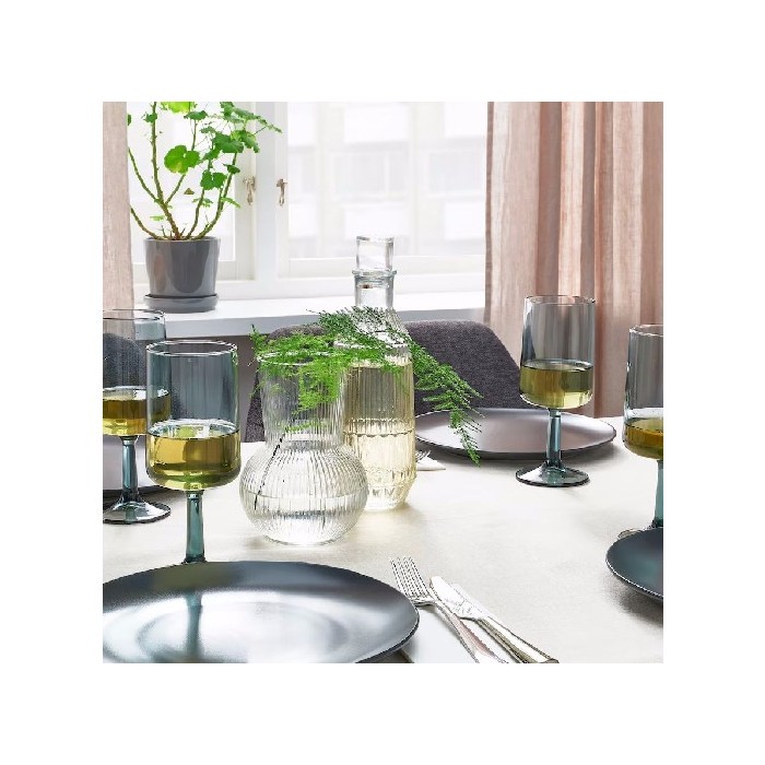 tableware/glassware/ikea-ombonad-wine-glass-gray-41-cl