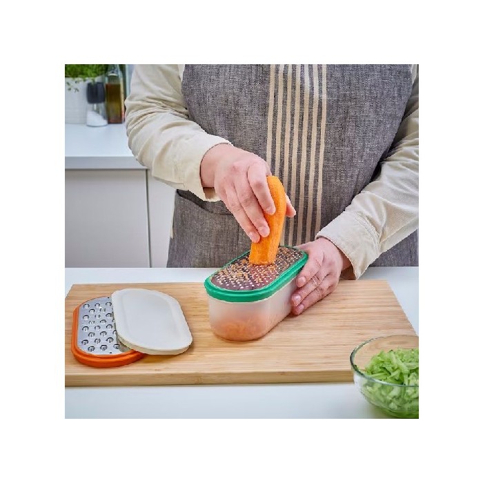 kitchenware/miscellaneous-kitchenware/ikea-uppfylld-grater-with-container-set-of-4-different-colours