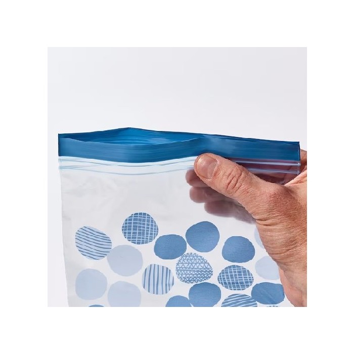 kitchenware/miscellaneous-kitchenware/ikea-istad-bag-resealable-patternedbright-blue-1-liter