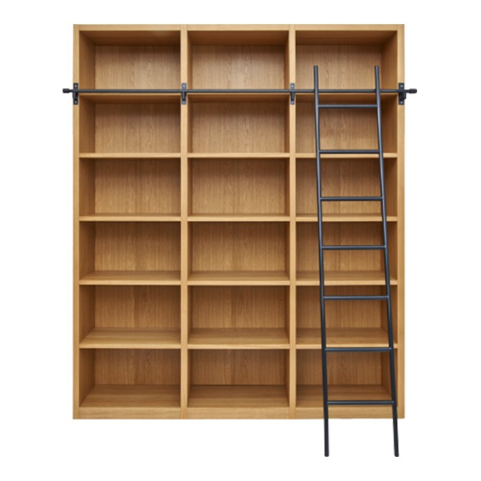 Habitat Campus Bookcase With Ladder Shelving Systems Living The Atrium