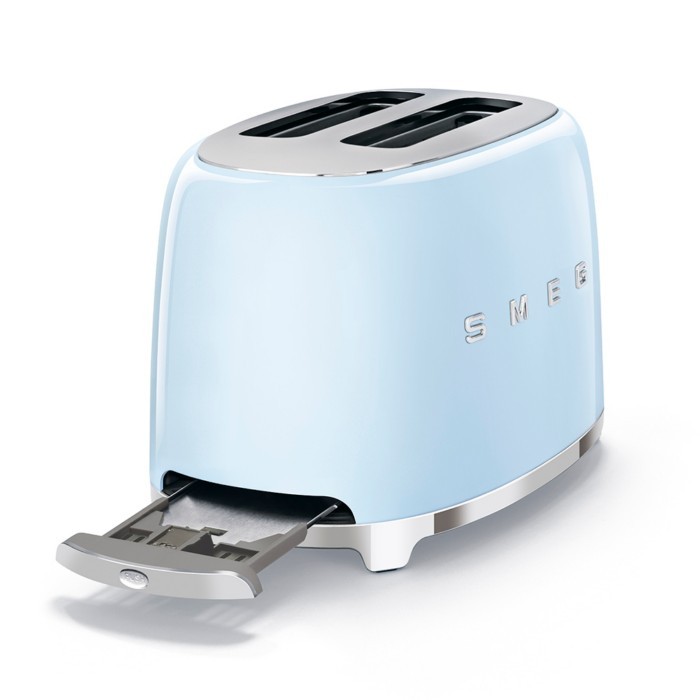 Smeg 2 Slice Toaster Pastel Blue Toasters Small Appliances The Atrium