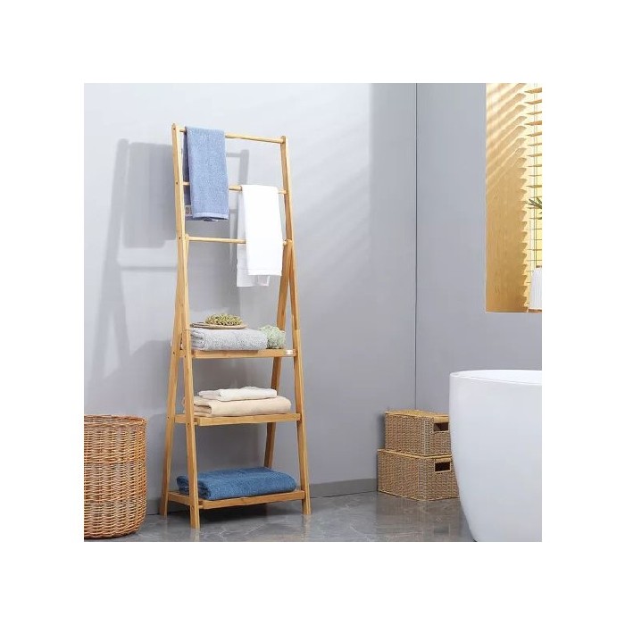 bathrooms/bathroom-storage-shelving/tendance-bamboo-towel-rack-3-shelves