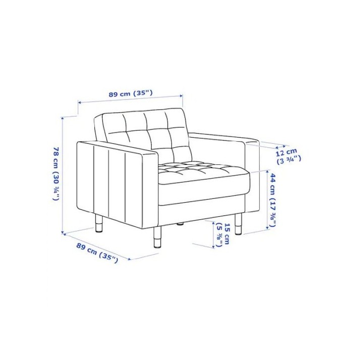 sofas/designer-armchairs/ikea-landskrona-armchair-gunnared-dark-greymetal