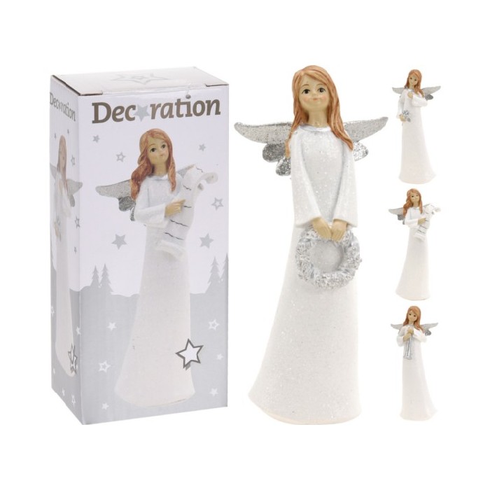 christmas/decorations/xmas-angel-standing-15cm-white-silv