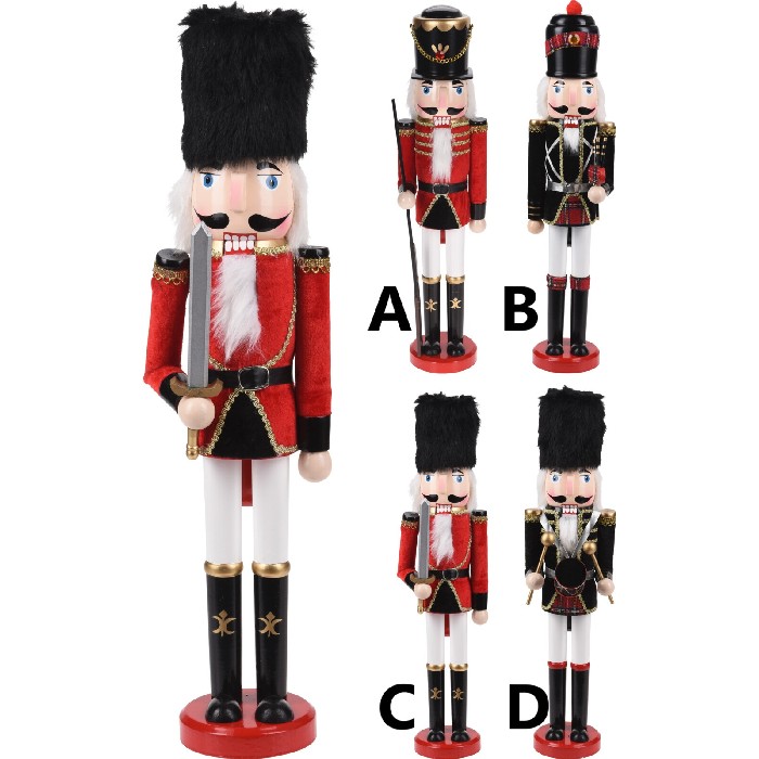 xmasnutcracker50cmscottish4ass  decorations  christmas  The Atrium