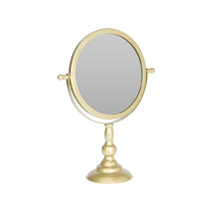 bathrooms/cosmetic-accessories-organisers/mirror-on-stand-25x33cm-gold