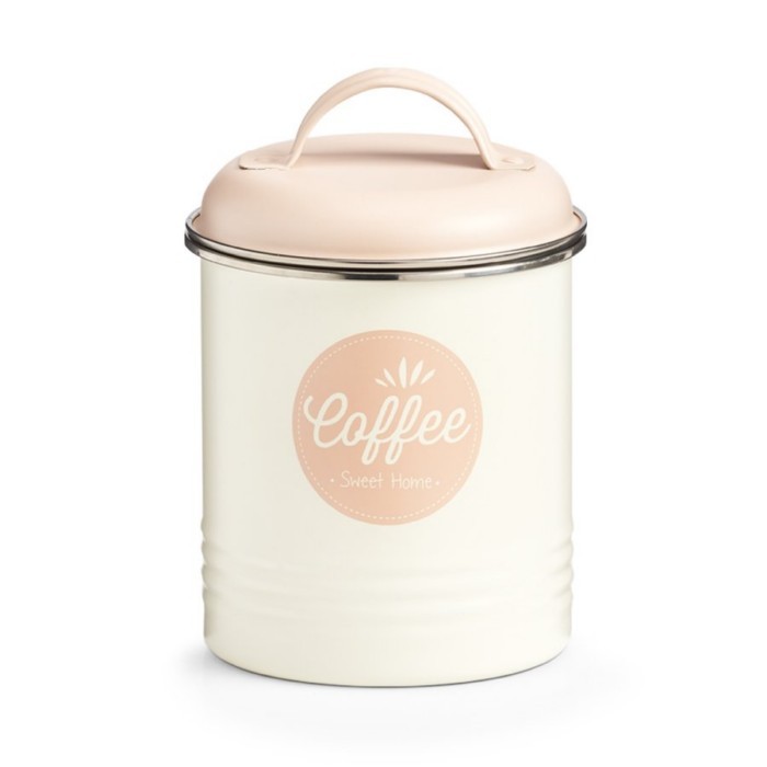 kitchenware/food-storage/zeller-coffee-canister-cream-rose