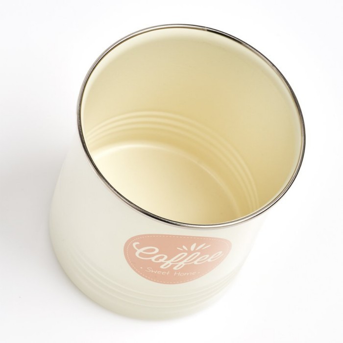 kitchenware/food-storage/zeller-coffee-canister-cream-rose