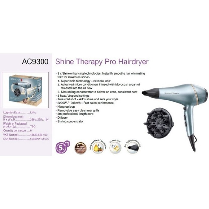 remington-dryer-shine-therapy-pro-2200w | personal-care | small-appliances  | The Atrium