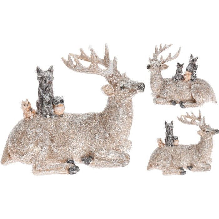 reindeer-lying-19cm-2ass | deco | home-decor | The Atrium