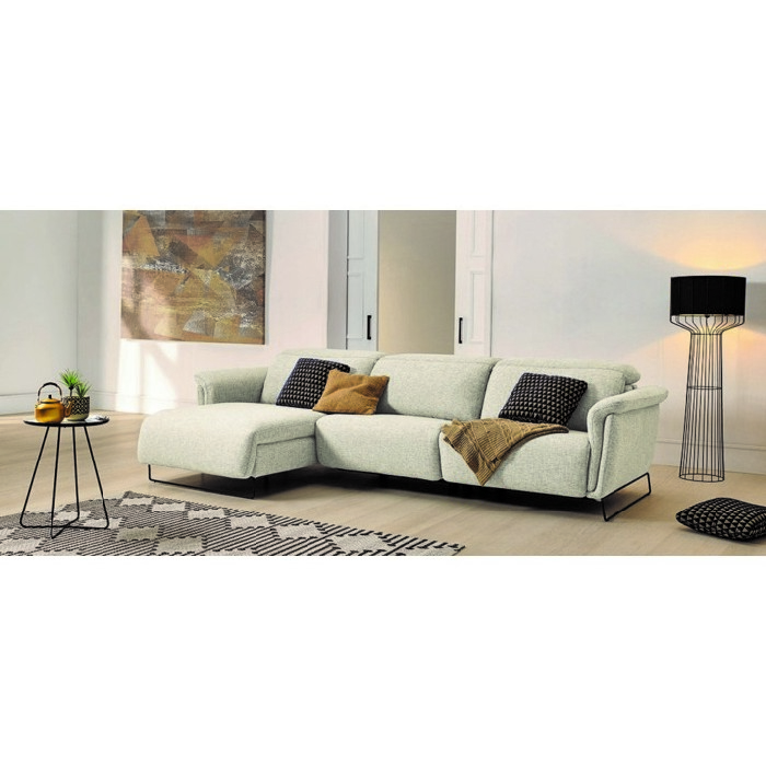 sale ashley left facing with 2 electric recliners fabric sofas