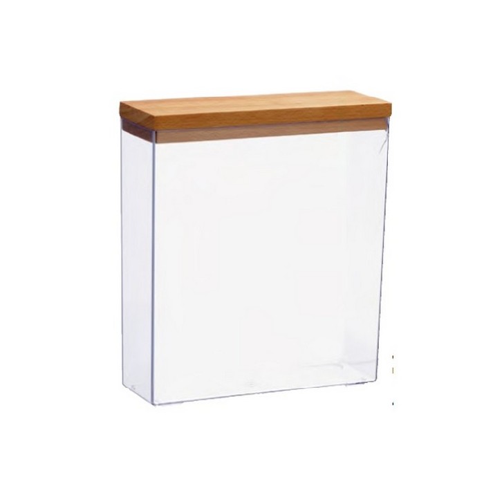 kitchenware/food-storage/container-plastic-wood-cover-21x7x23h