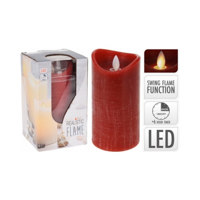 promoledcandleswingflame75x150m decorations christmas The Atrium