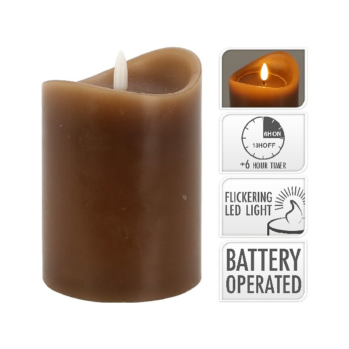 home-decor/candles-home-fragrance/led-candle-90x125mm-taupe