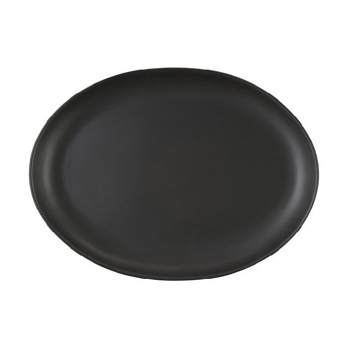 tableware/plates-bowls/oval-plate-36cm-blk-banquet-bako-14c-bkm