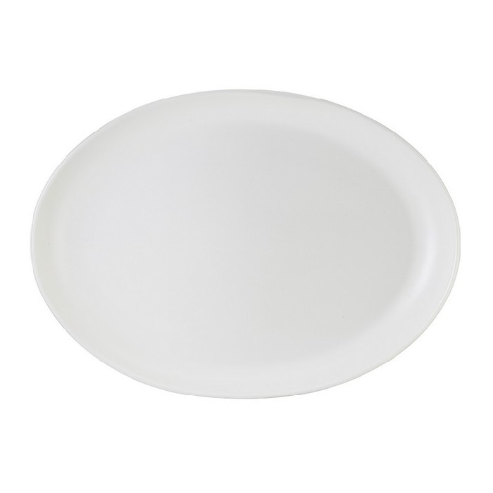 tableware/plates-bowls/oval-plate-36cm-wht-banquet-bako-14c-whm