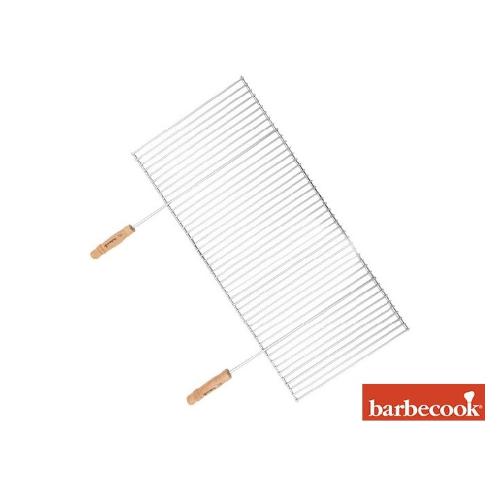 Barbecook Professional Cooking Grill Made Of Chrome And Wood 90X40cm