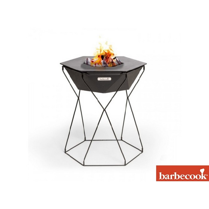 outdoor/charcoal-bbqs-smokers/barbecook-rila-fire-basket-and-barbecue-in-steel-80x75x71cm