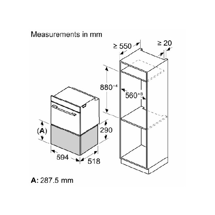 Siemens Iq700 Built In Warming Drawer 60 X 29 Cm Black Warming Vacuum